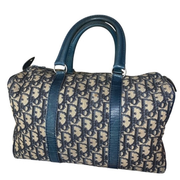 Dior Handbags - Dior Trotter Boston sized Bowling Monogram Bag